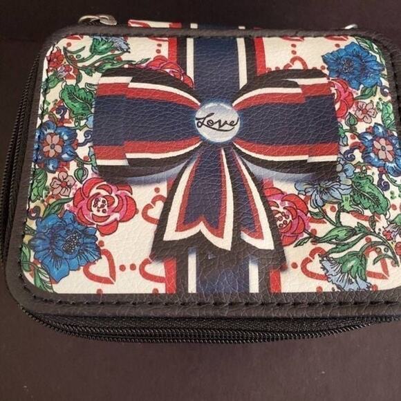 Brighton Be Your Kind of Beautiful Zip Around Jewelry Travel Case Vacation - Picture 7 of 8